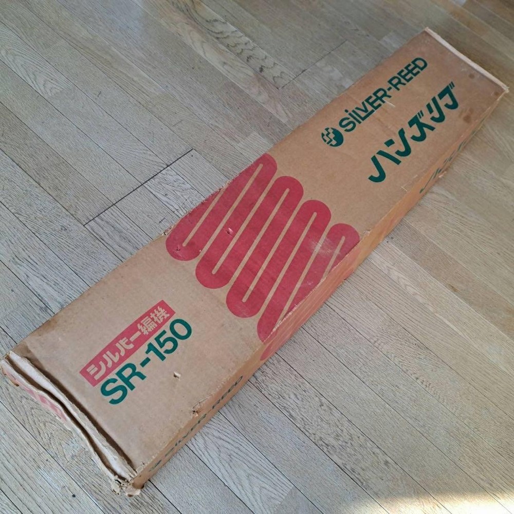 Silver Reed SR150 Ribber Attachment Serviced Complete Set Ready Use