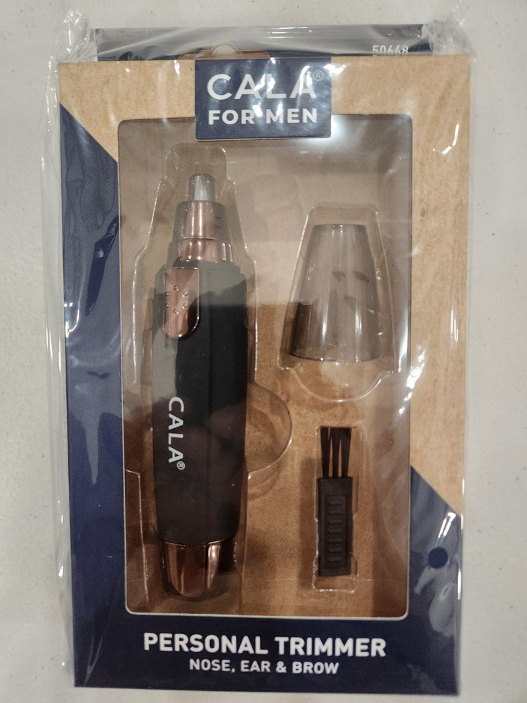 CALA FOR MEN PERSONAL TRIMMER NOSE, EAR & BROW SOFT TOUCH GRIP PRECISE EFFECTIVE