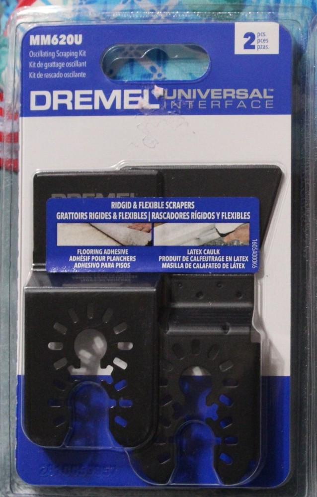 Dremel 2 pack - Oscillating Scraping Kit - MM620U - NEW