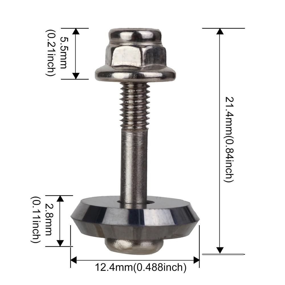12mm Tile Cutter Scoring Wheel 14A for All Sigma Pull Handle Tile Cutters,Alloy
