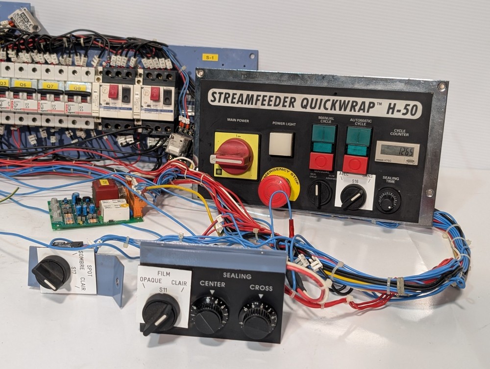 Streamfeeder Quickwrap H-50 Industrial Polybagger System Control Module Assembly