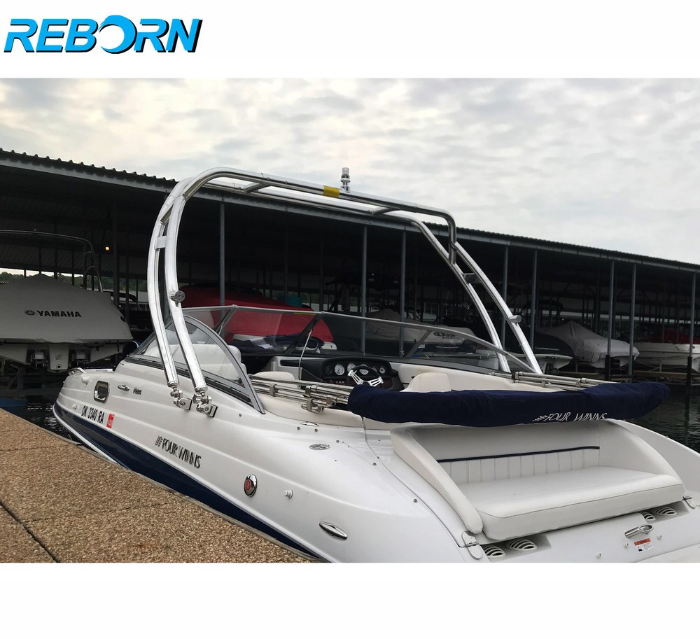 Reborn Launch Forward-facing Boat Wakeboard Tower polished Defect