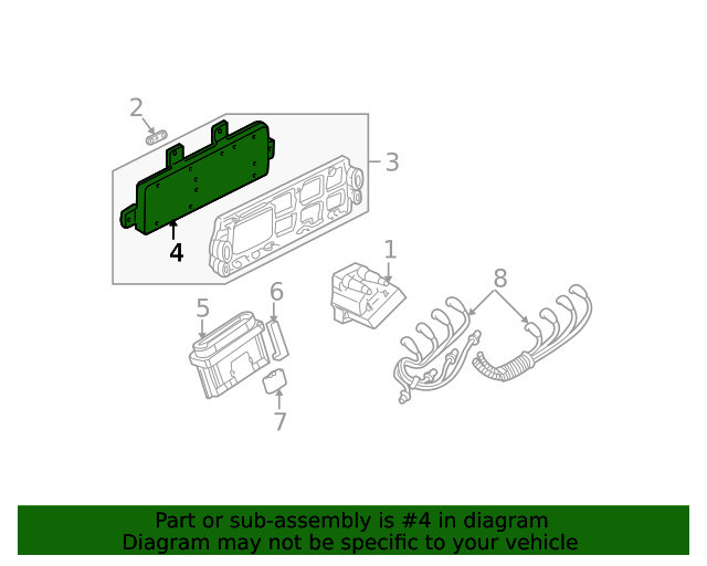 Genuine GM Mount Bracket 10492185
