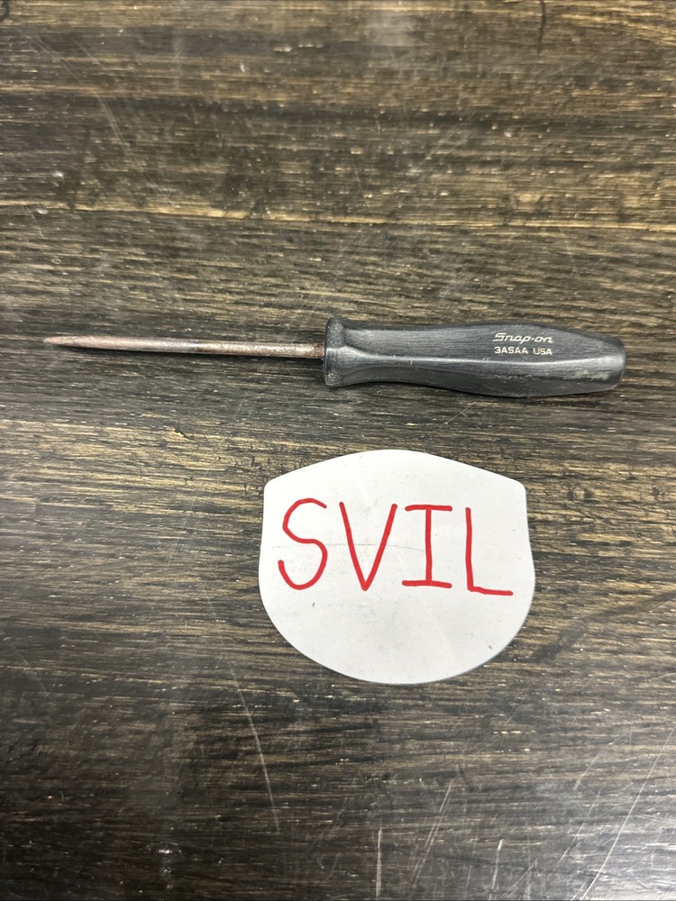 SNAP ON  TOOLS 3ASAA BLACK HANDLE STRAIGHT MINI PICk ***Modified***