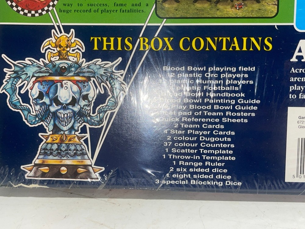 Blood Bowl Third Edition (1998) - Games Workshop Warhammer SEALED