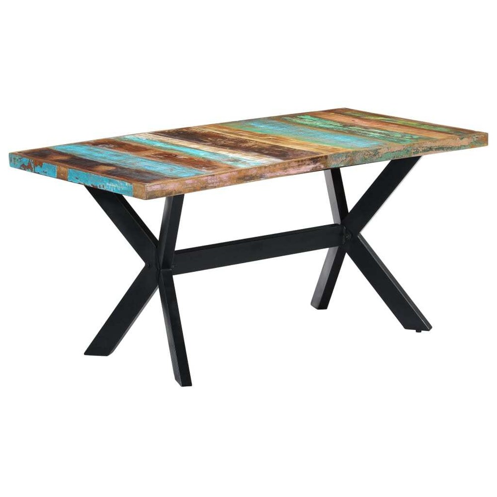 Dining Table Kitchen Table Dining Room Dinner Table Solid Mango Wood vidaXL