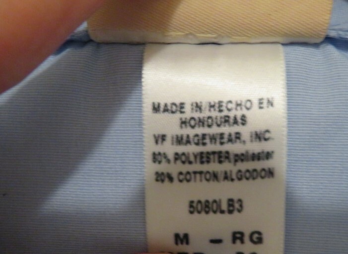 Red Kap Men's Interior Pocket Lab Coat - Light Blue - Size Medium Regular