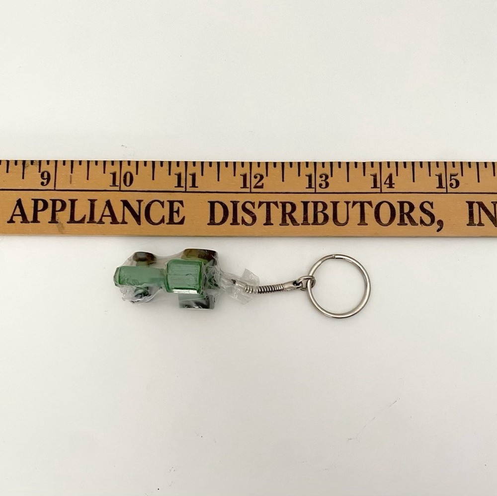Miniature John Deere Tractor Key Chain