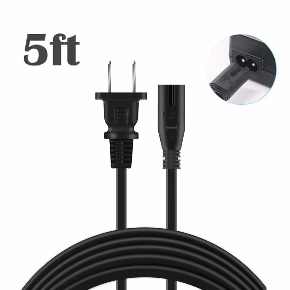 5ft AC Power Cable Cord Lead For Apple MAC Mini Model A1347 Desktop Computer