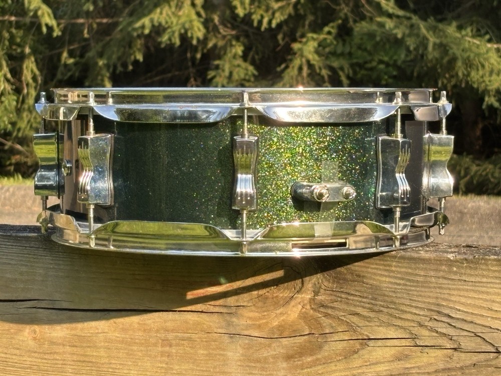 LUDWIG Element Green Sparkle 14” Snare Drum