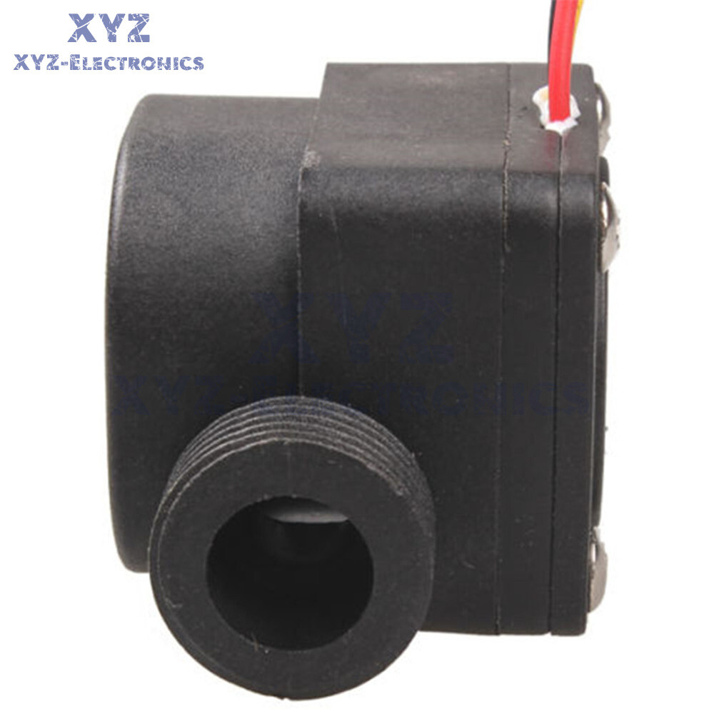 G1/2 Water Flow Sensor Fluid Flowmeter Switch Counter 1-30L/min Meter