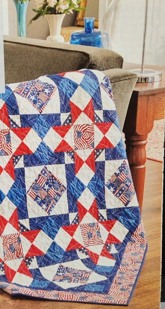 "Bountiful Stars" Quilt Pattern from 2016 Magazine Intermediate