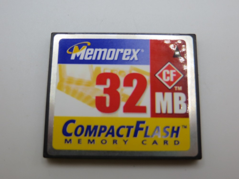 MEMOREX 32MB CompactFlash Memory Card camera card