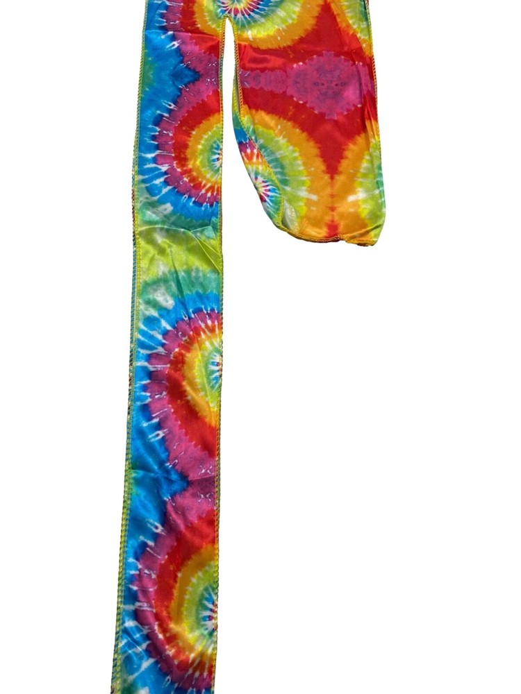 Silk Tie Dye Multicolor Hippie Durag