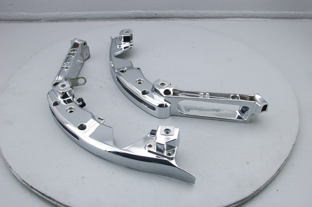 2018 Harley Road Glide - SADDLEBAG SUPPORT BRACKET - CHROME LEFT RIGHT