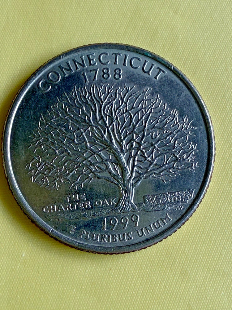 1999-D Connecticut State Quarter, circulated
