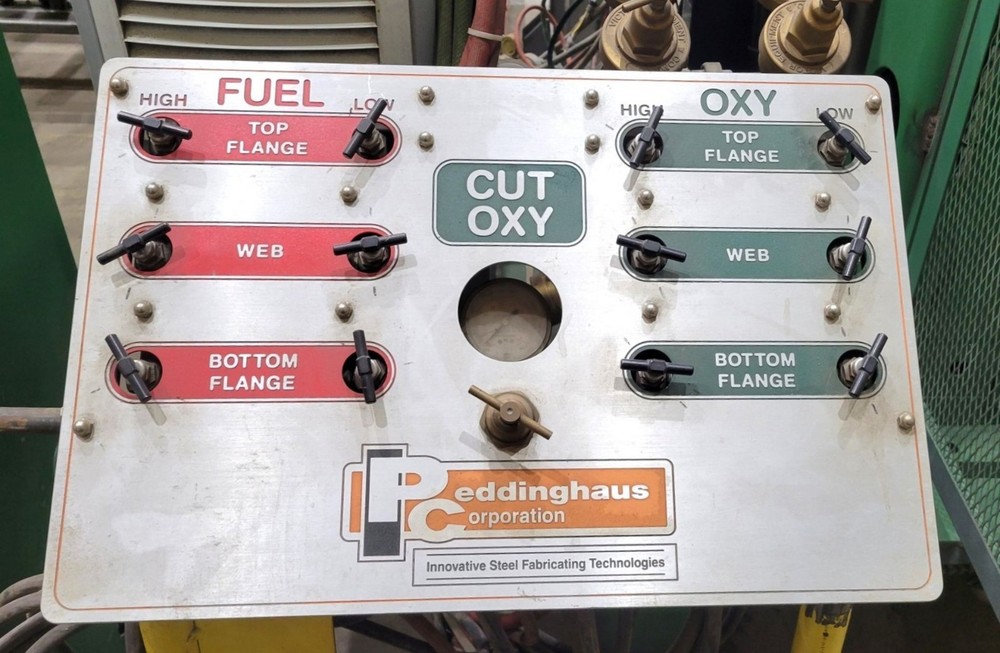 Peddinghaus ABCM 1250/3B CNC Automatic Profile Coping Machine