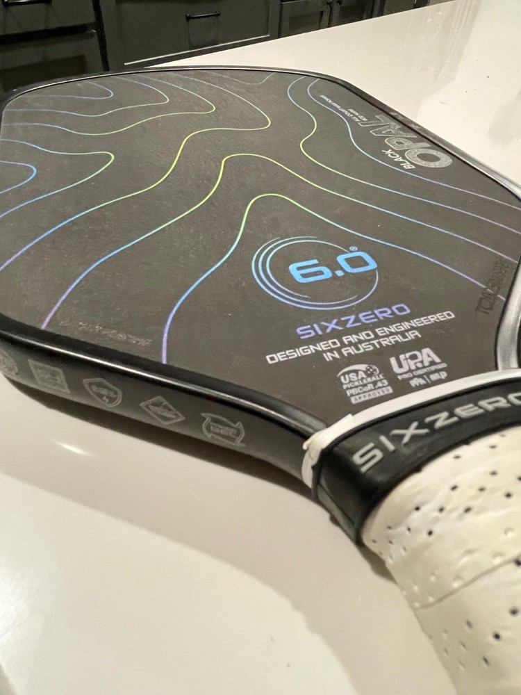 six zero black opal pickleball paddle