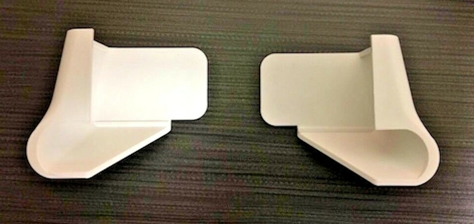 4 pack Rv Rain Gutter Spouts Short Extend Left & Right