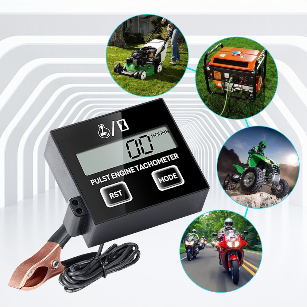 Digital Tachometer Small Digital Engine Tachometer Inductive Tachometer Digit