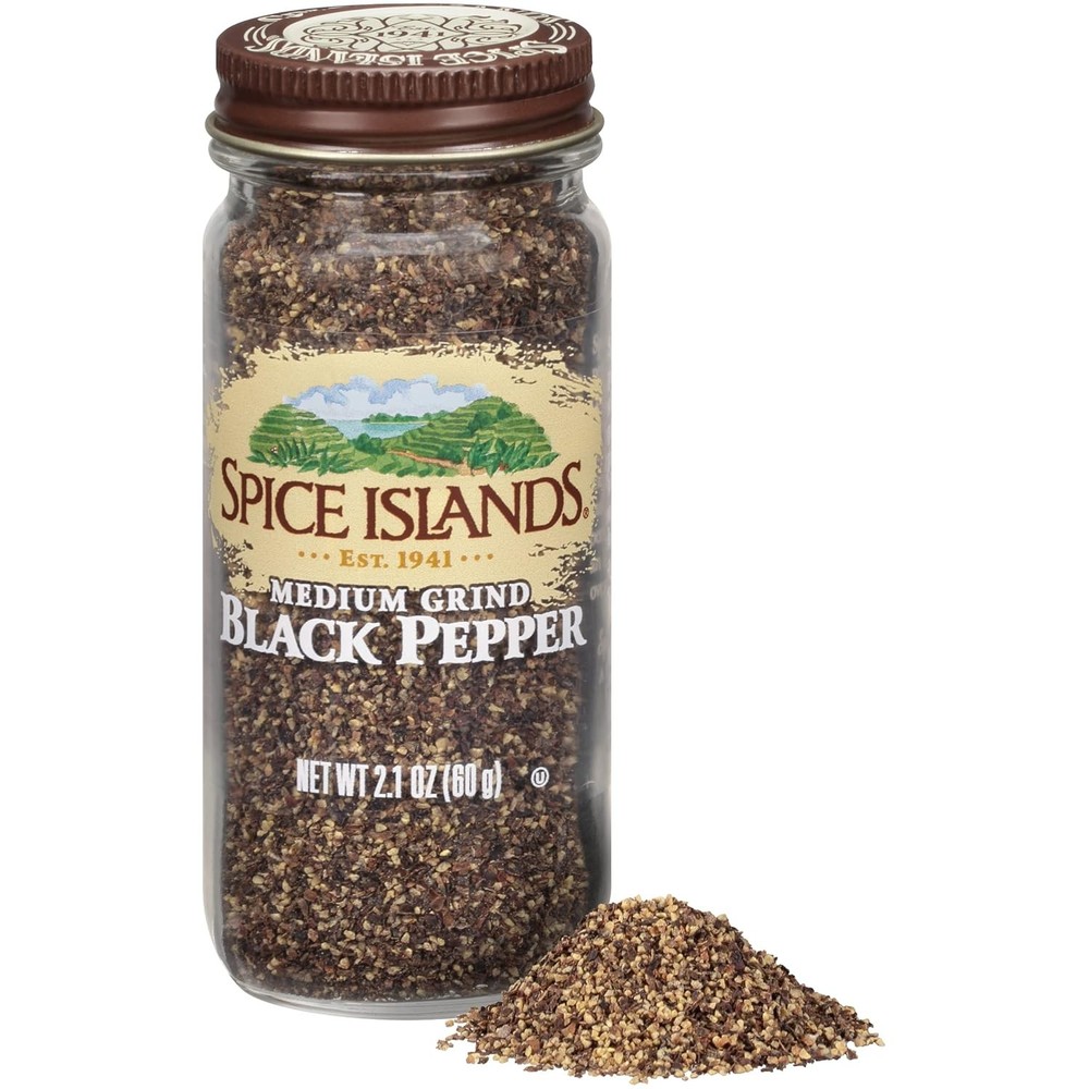 Spice Islands Black Pepper Medium Grind