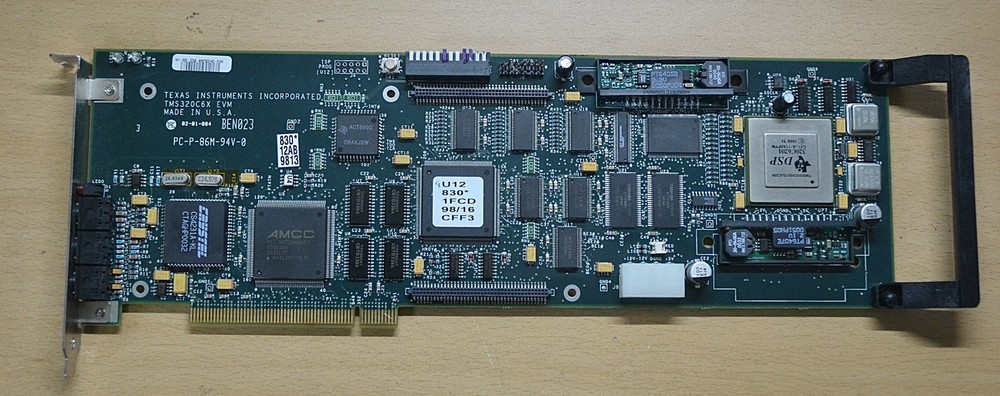 Texas Instruments TMS320C6X EVM Development Board