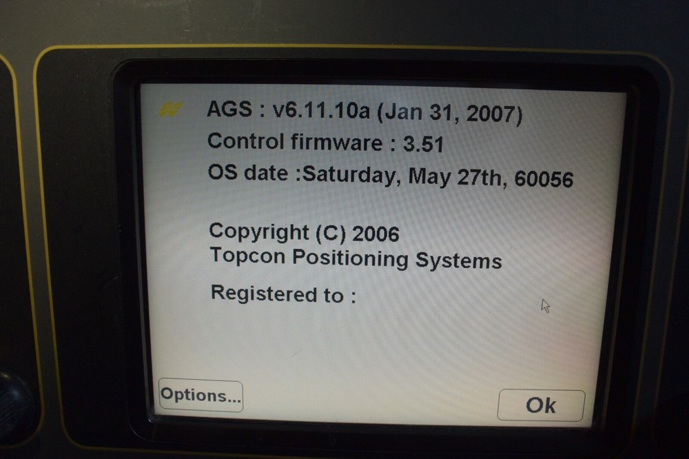Topcon AGS Control Panel Model 9168 with Options CLEAN!!!!
