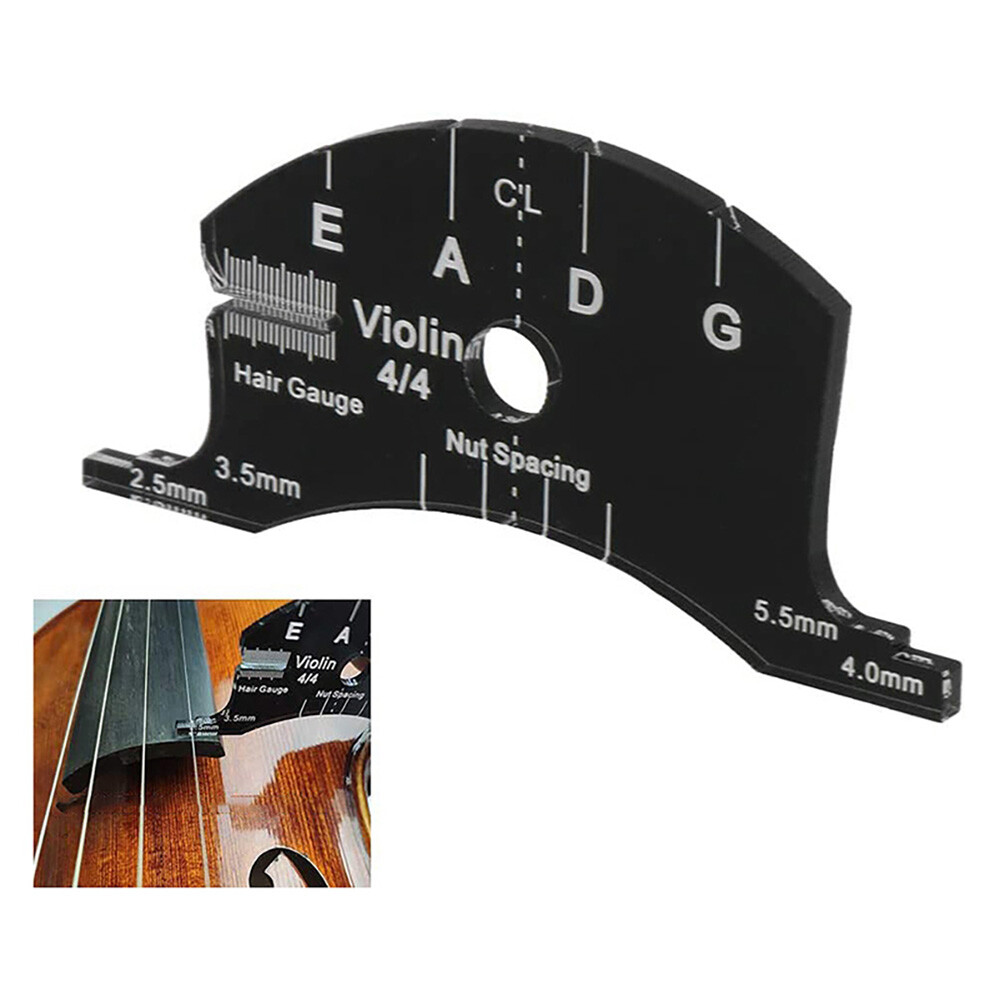 Violin Bridges Multifunctional Mold Template 4/4 Size Repair Reference Tools JJ