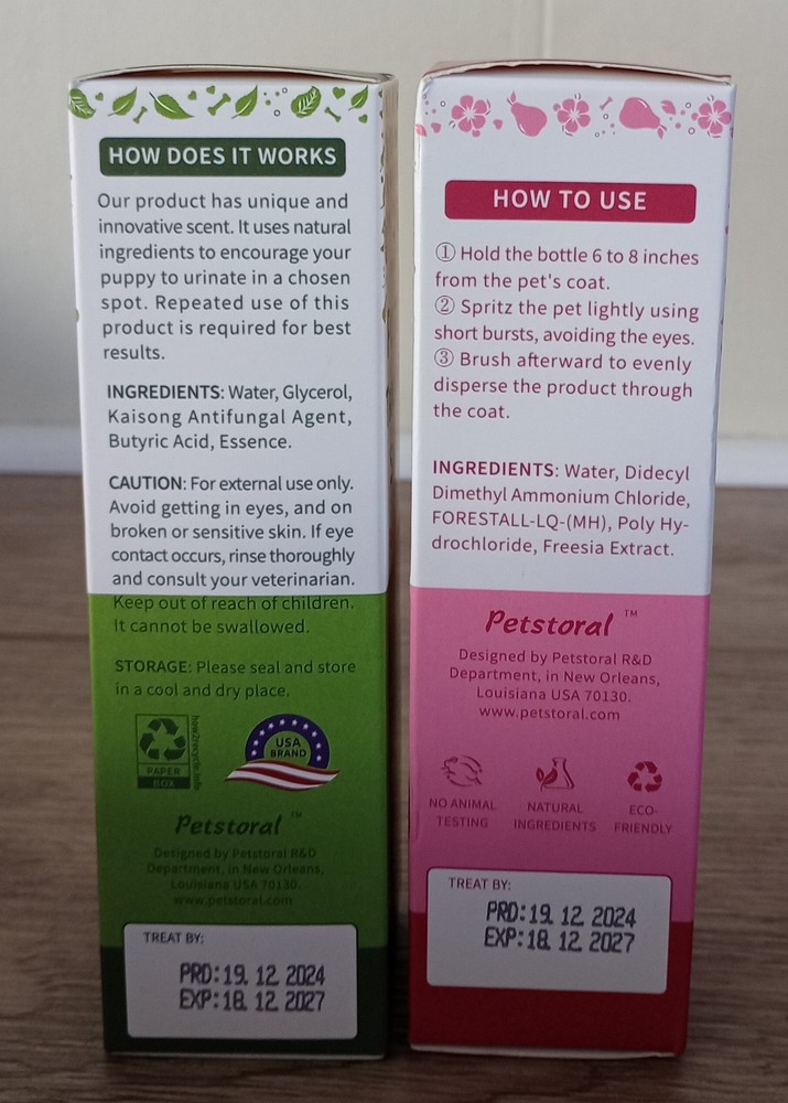Petstoral Potty Training and Deodorizing Perfume Spray - Dog Training & Behavior