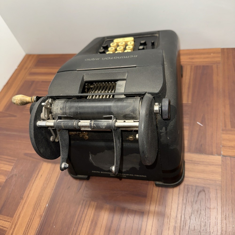 Vintage Adding Machine Manual Remington Rand 10 Key