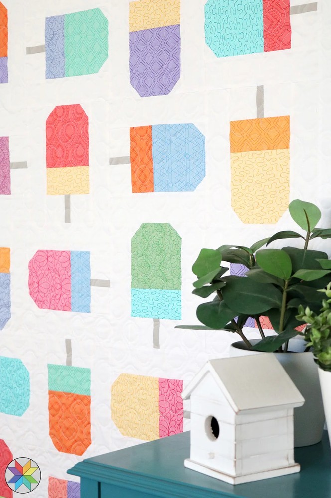 Juice Pops Quilt Pattern by A Bright Corner
