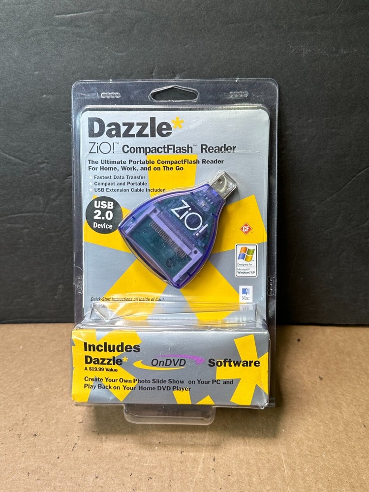 Dazzle Zio Memory Stick Reader Writer Compact Flash (DM-8500)