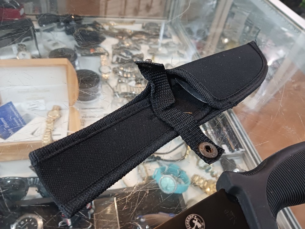 SCHRADE X TIMER DROP POINT KNIFE 4 1/4" FIXED BLADE - XT2B