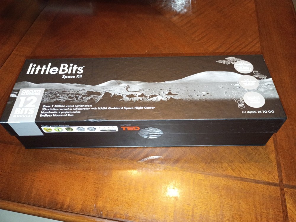 littleBits Space Kit Circuits in Seconds 12 Bits Modules STEM NEW!