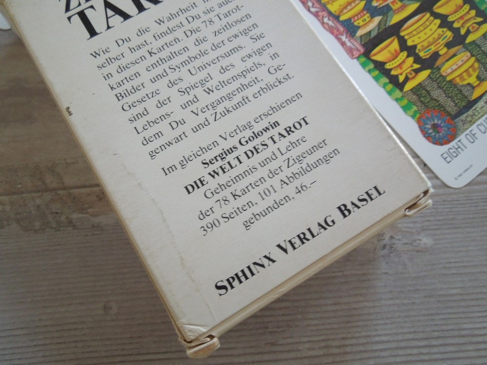 Vintage Gypsy Tarot Complete With Book