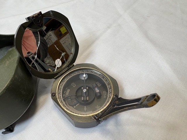 M2 Artillery Compass, used condition 1 only