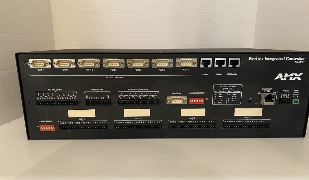 netlinx intergrated controller NL4100 AMX
