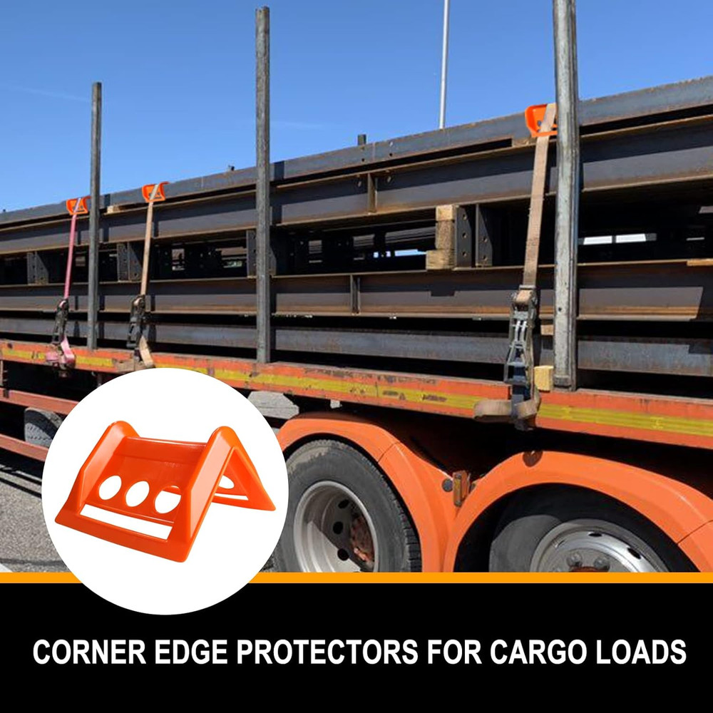ENJ 20 Pack Flatbed Edge Protector, Edge Corner Tie down Protector for up to 4 I