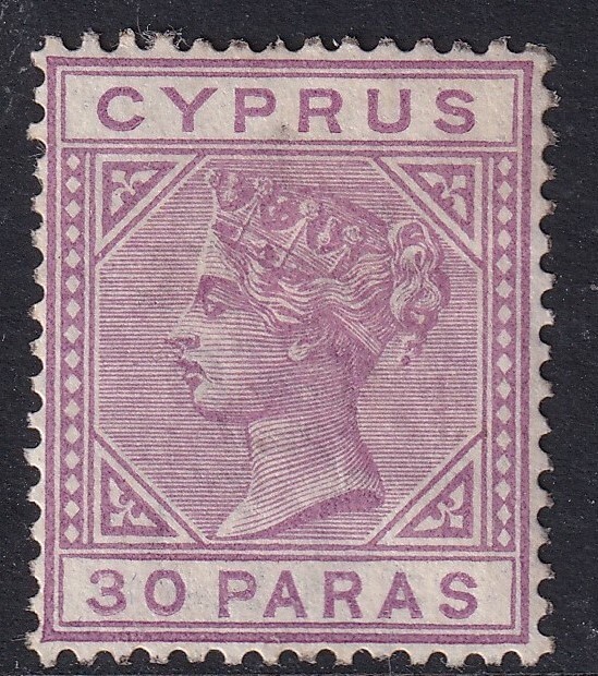 Cyprus 1882-86 SG17 QV 30pa Mounted mint