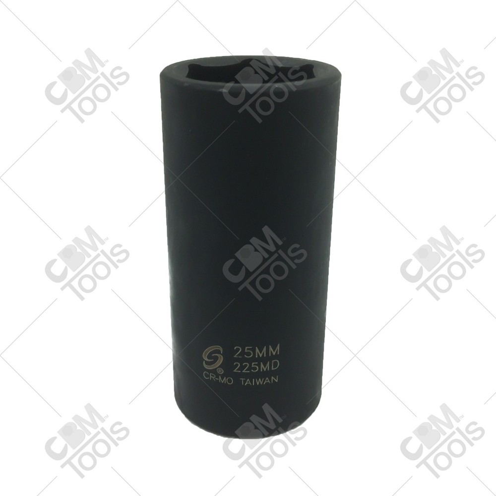 Sunex 225MD 1/2" Drive Deep 25mm Impact Socket