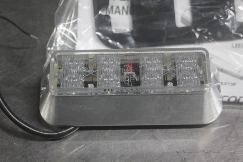 Code 3 LED Exterior Warning Light LXEX1FW-WH