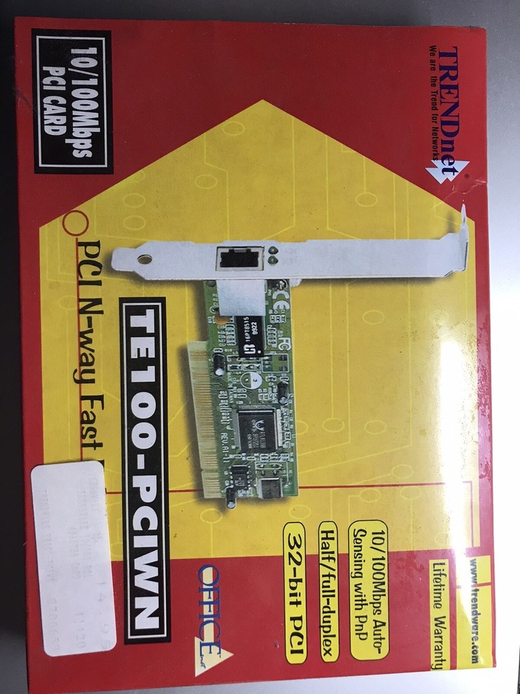 TRENDnet TE-100/PCI NETWORK CARD