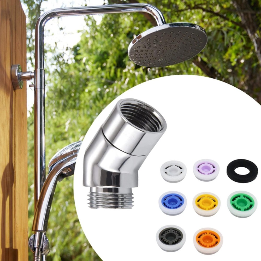 Shower Head Adapter Extension Arm Connect Handheld Component Extension Removable