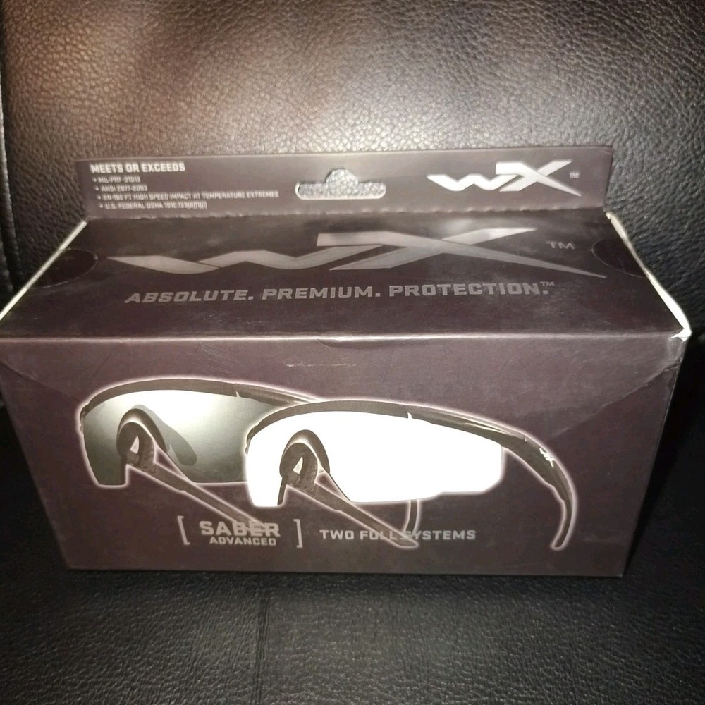 Wiley X Saber Advanced Two Full Sytems Pack. New Open Box