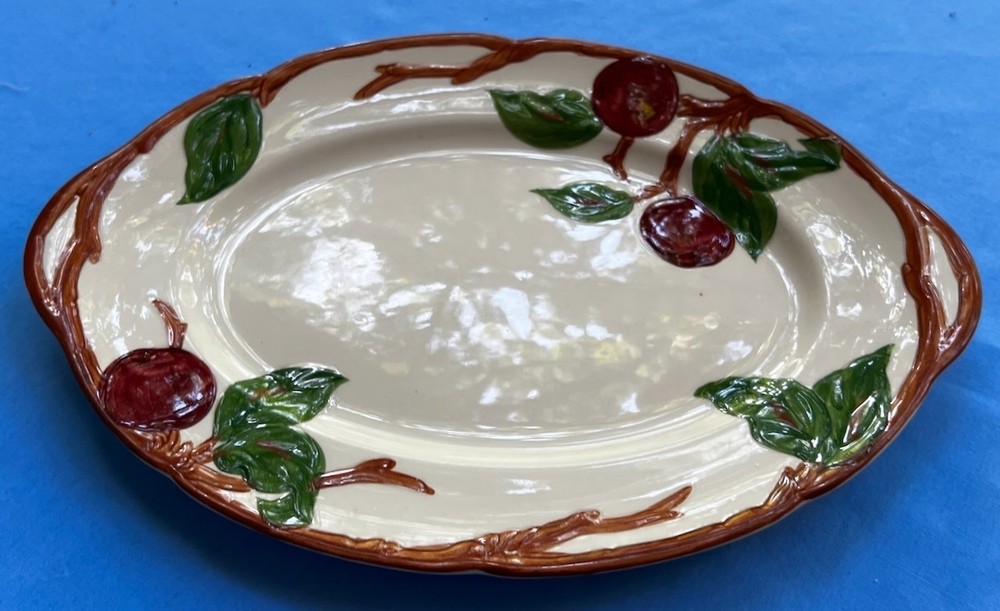 Franciscan Apple 12 5/8 Inch Oval Serving Platter