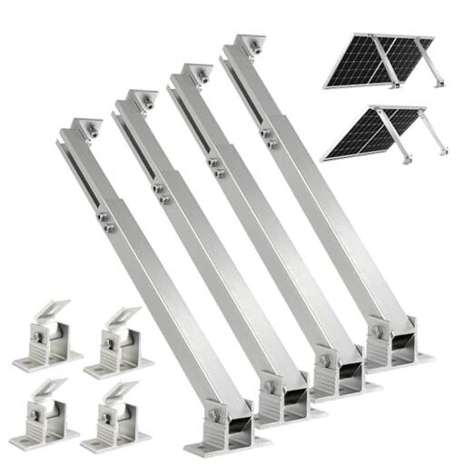 Solar Panel Mounting Brackets, 2 Sets Adjustable Solar 14-27in adjustable-2 set