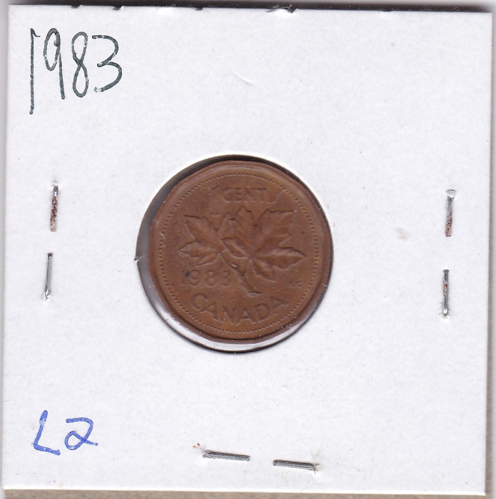 1983 Canada Cent L2