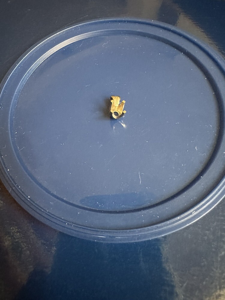 1.50ct 24K white gold round 4 prong pendant setting solid base pendant mounting