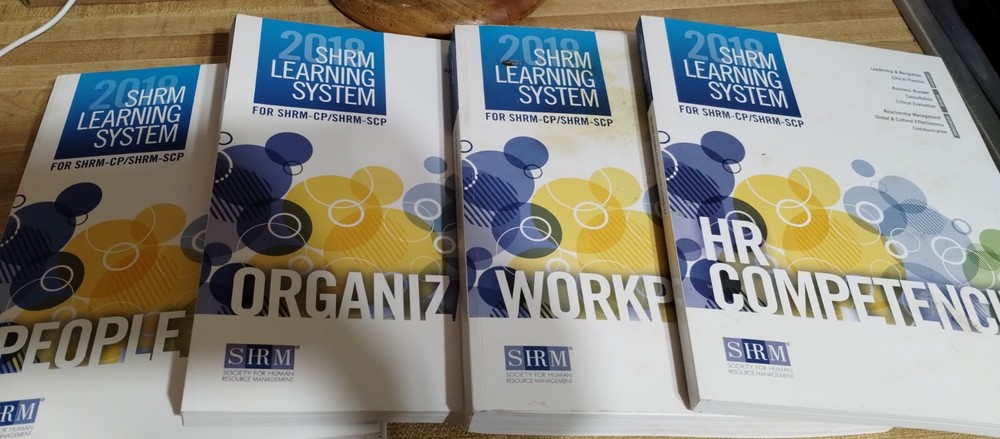 NEVER USED- 2018 SHRM Learning System, SHRM-CP / SHRM-SCP