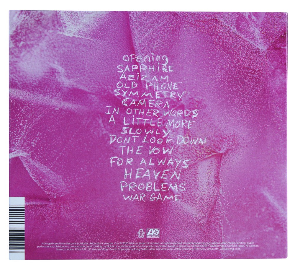 Ed Sheeran Authentic Signed Play Cd Insert W/ Disk Autographed BAS